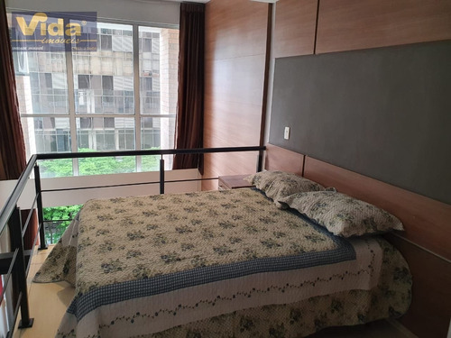 Imagem 10 de 15 de Flat Duplex Mobiliado Em Cidade Monções - São Paulo - 210789