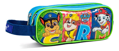 Lapicera Doble Escolar Estuche Ruz Paw Patrol 173695 Crm
