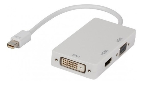 Convertidor Mini Displayport  3x1 A Hdmi/ Vga /dvi