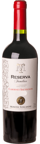 Vinho Montes Toscanini Reserva Cabernet Sauvignon 750ml