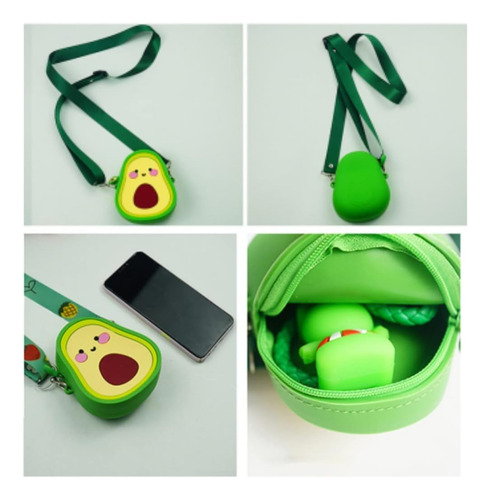 Diseño Original Peluche Sullivan Monsters Y Aguacate Hass