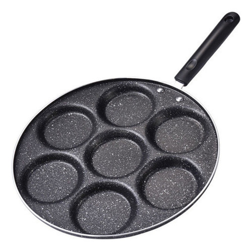 C Sartén For Tortilla De 7 Orificios Hamburguesa Huevo