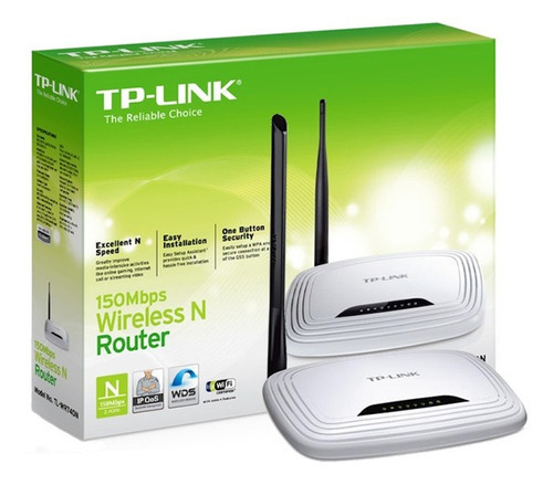 Roteador Tp-link Tl-wr749n Wireless 150mbps