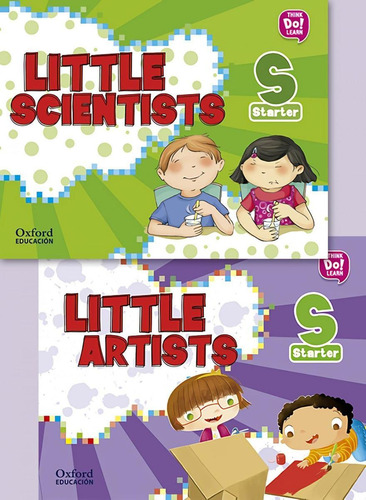 Little Artist + Little Scientists Starter Pk, De Vv. Aa.. Editorial Oxford, Tapa Blanda En Inglés, 2017