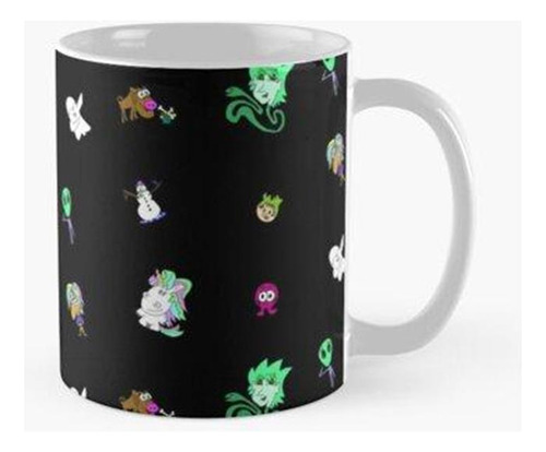 Taza Patrón De Personaje De Estilo Comic Calidad Premium