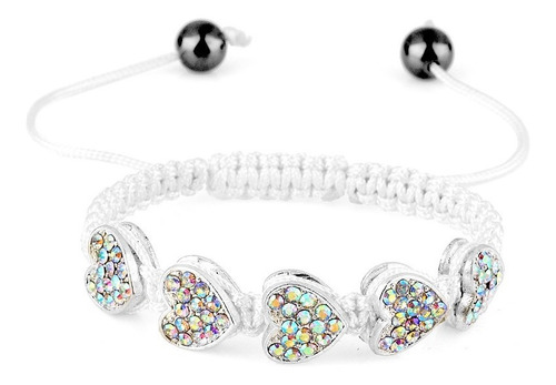 Pulsera Con Cristales, Amor De Cristal Aco10-14-105