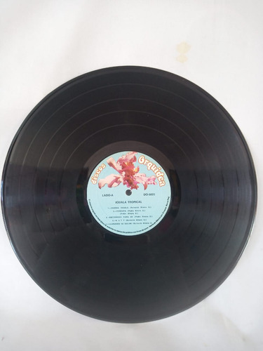 Disco Lp Iguala Tropical Cumbia Mexicano 80' (Usado)