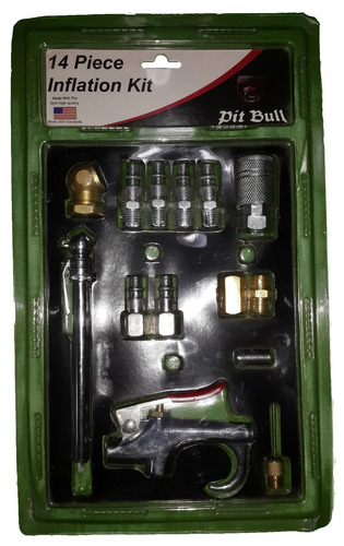 Kit De 14 Accesorios- Acoples Compresor Aire Pit Bull