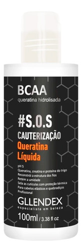Gllendex Bcaa Cauterizacion Queratina Liquida Pelo 100ml