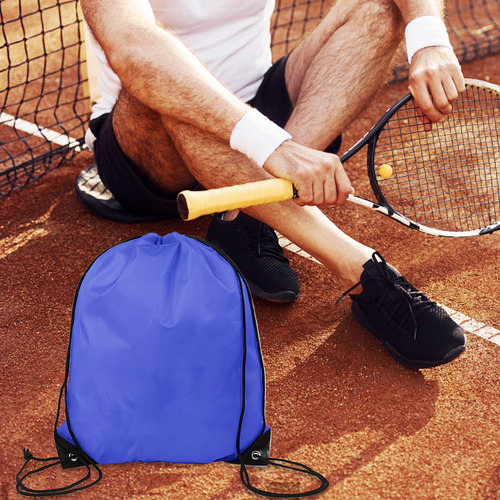 10pzs Morral Bolsas Lona Cuellera Viaje Bolsas Con Cordón
