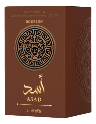 Perfume Asad Bourbon Eau De Parfum 100ml Original Envio Imediato