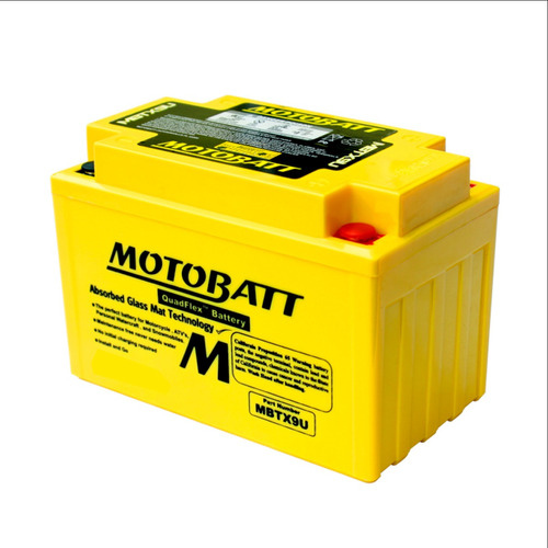 Bateria Motobatt Quadflex 12v 10.5 Ah Mbtx9u Yt12a-bs Ytx9