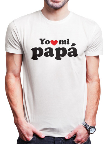 Polo Varon Yo Amo A Mi Papá (d0111 Boleto.store)