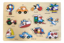 Comprar Quebra-cabeça Toy Mix Quebra Cabeça Encaixe Transportes Carros De 12 Peças