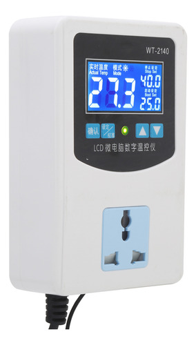Controlador De Temperatura Digital Com Termostato De Microco