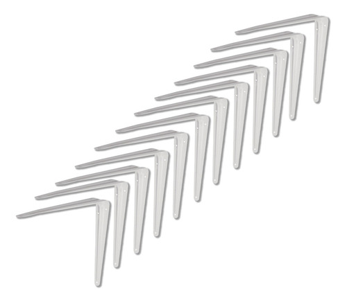 Jgo De Escuadras Estante 12 PLG X 14 PLG 12 Pz Truper Blanca