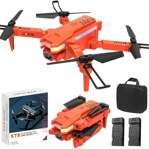 Mini Drone Profesional 4k Niños +2 Baterías