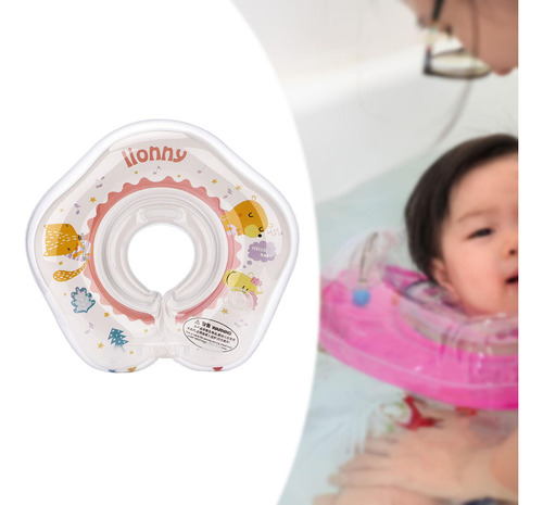 Anillo De Natación Inflable Para Bebé, Flotador De Cuello,
