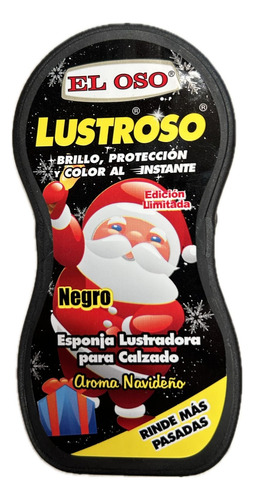 3 Esponjas Lustradoras Para Calzado Negro El Oso (80196)