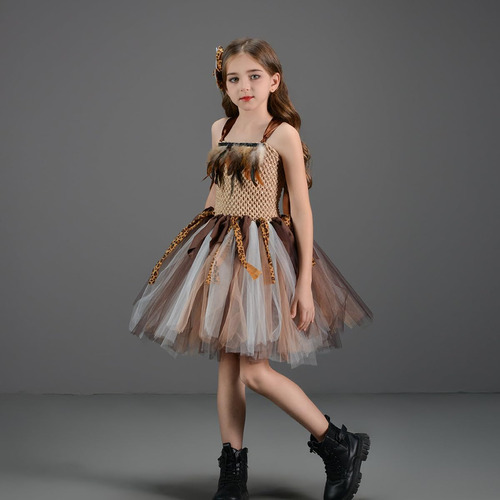 Fymnsi Disfraz De Halloween Para Niñas Pequeñas, Indias, De