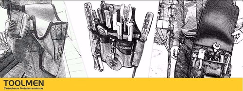 Imagen 5 de 6 de Cartuchera Portaherramientas Porta Lapiz Cutter Toolmen T16