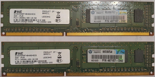 Imagem 3 de 7 de Memória Ram Ddr3 Desktop - 6 Módulos - Semi-novas - 2gb