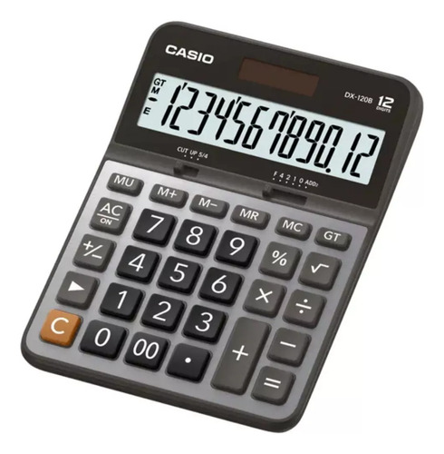 Calculadora Casio Mx-120b-w-dc Solar/a Pila 