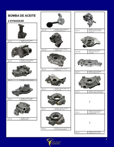 Bomba Aceite 2.6l Sohc 8v L4,caribe, Isuzu 88-95 (m173)