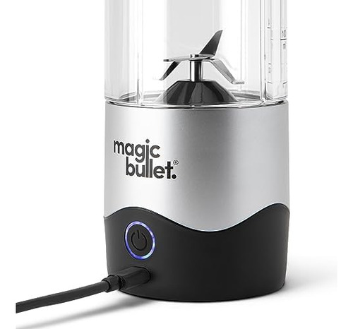 Licuadora Portátil Magic Bullet Mbpbplata, 16 Oz
