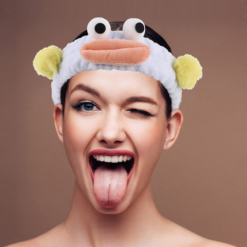 Diadema Para Lavar La Cara, Diadema De Felpa Para Spa, Diade