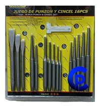 Comprar Set De Punzones Y Cinceles 16 Pzs Juego - En Oferta