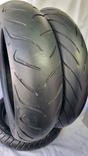 Par De Pneu Dunlop Sportmax 160/120 Original Usado (Usado)