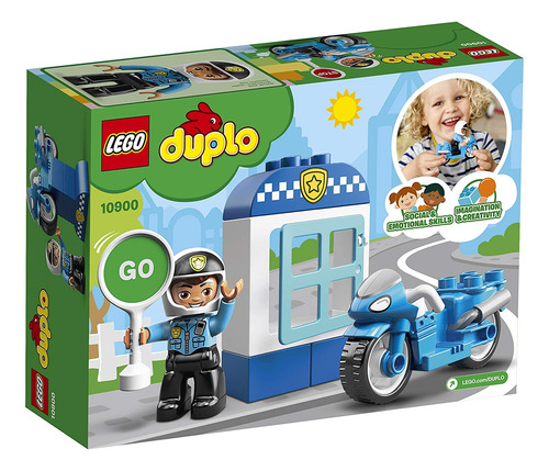 Bloques De Construcción Lego Duplo Town Police Bike 10900 (8
