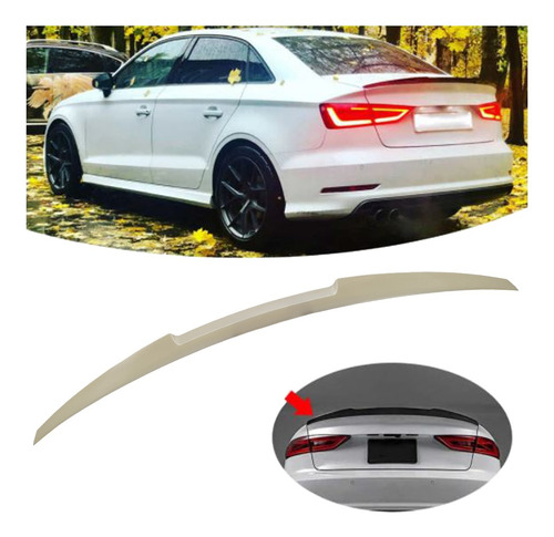 Aerofólio Audi A3 Sedan Lip Spoiler 8v Acessorios A Vista