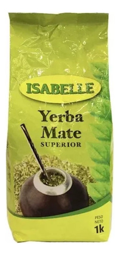 Yerba Mate Isabelle, Superior De 1 Kg