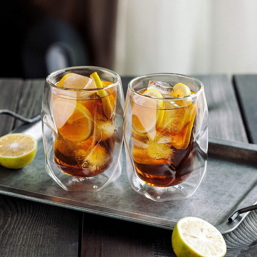 Taza De Café Aislante Btat, Doble Pared, Set De 4 X 350ml