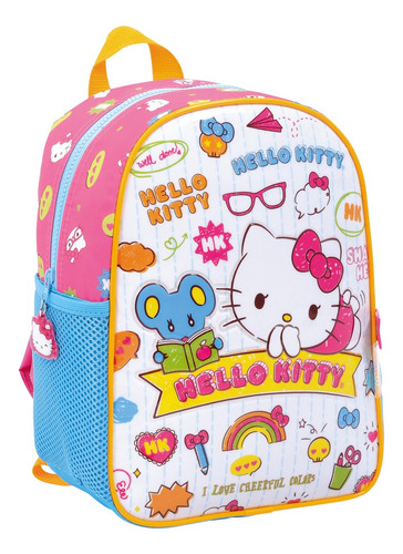 Mochila Infantil Hello Kitty Mochilitas De Paseo Jardin  