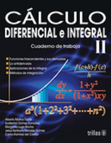 Calculo Diferencial E Integral Ll Cuaderno De Trabaj Trillas