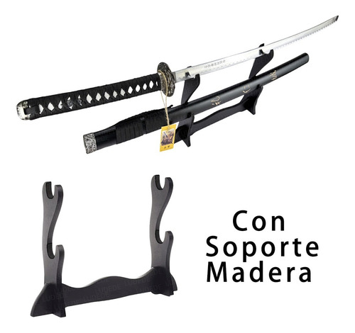 Katana Ultimo Samurai Original Aecro Japón Espada Con Base