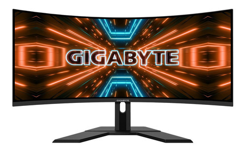 Monitor Gamer 34 Gigabyte Curvo Ultrawide 144hz 1ms G34wqc Color Negro