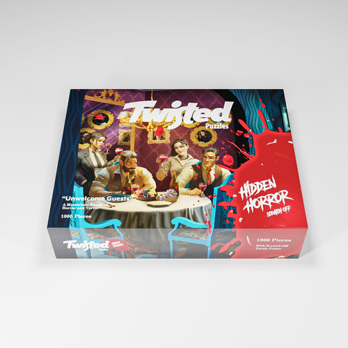 Serie De Terror Oculta De Twisted Puzzles: Los Invitados No