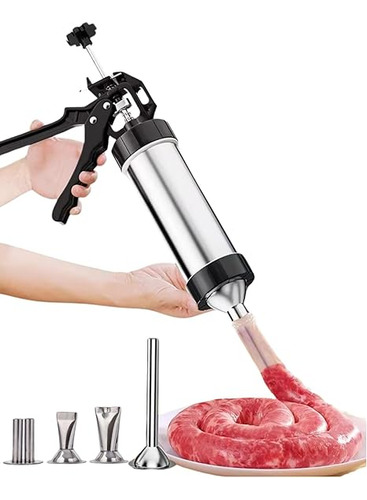 Pistola De Carne Seca De Acero Inoxidable, Máquina De Relle