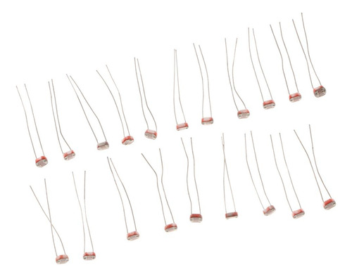 20pcs Photoresistor Gl5516 Ldr Photo Resistors Resistores