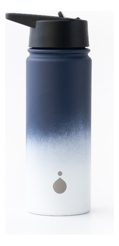 Botella Eternal Azul Marino/blanco 530ml