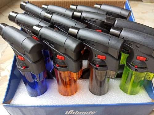 Imagen 7 de 7 de Soplete Flameador Encendedor + Gas Butano Cocina Camping