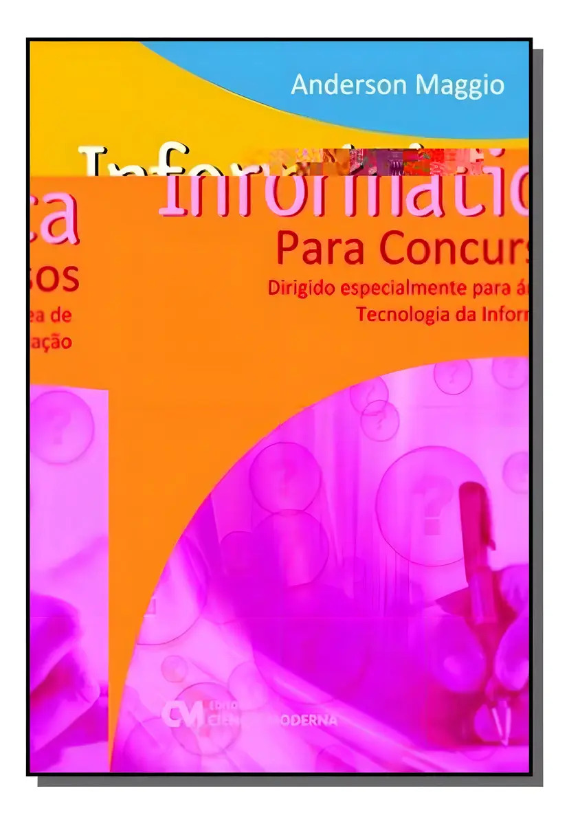 Informática Para Concursos, De Anderson Maggio. Editora Ciencia Moderna, Capa Mole Em Português, 2021
