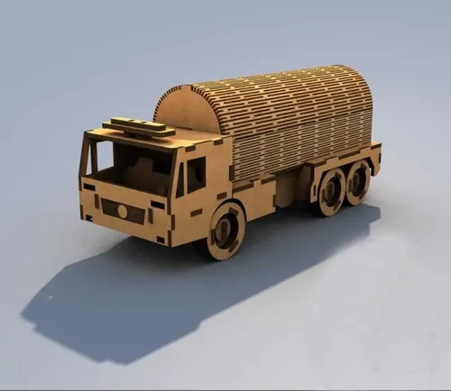 comprar Kit 10 Vectores Corte Láser Puzzle 3d Vehículos Y Juguetes 