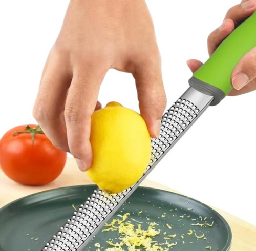 Pizza Pan, Rallador De Queso, Cítricos, Verduras. 32cmx2.5cm Color Verde
