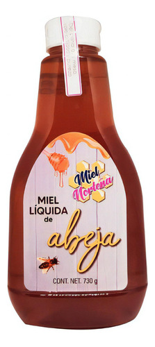 Miel Norteña Liquida De Abeja 730g