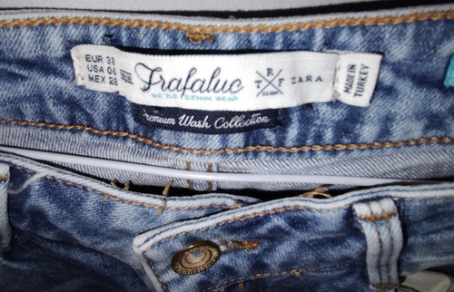 Pantalón Jean Zara Dama Talle 38 (Usado)
